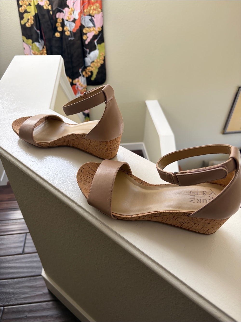 Naturalizer Areda Vint Mauve wedge sandals - Picture 2 of 5